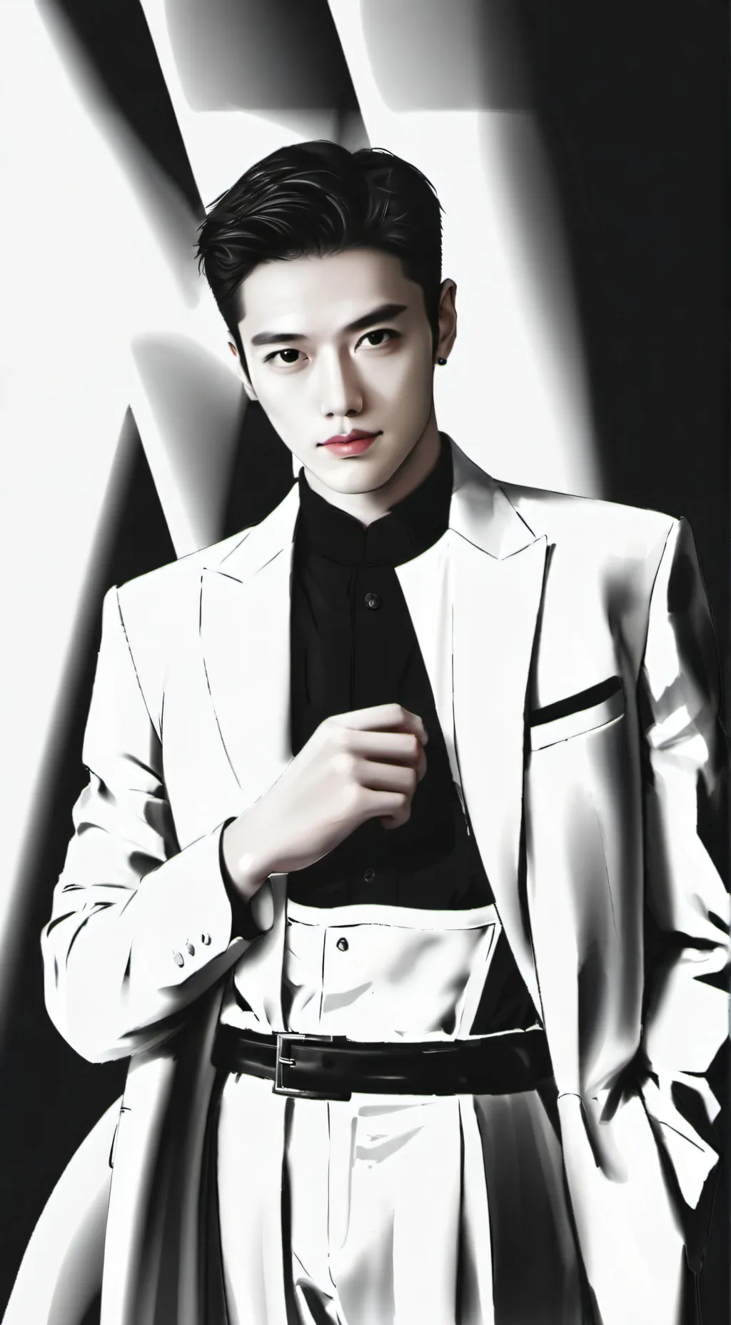 ai character: Thanos  background