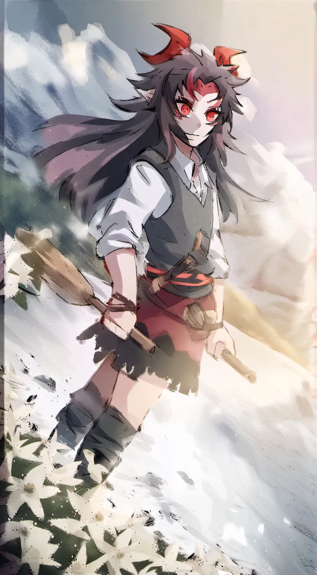 ai character: kokushibo  background