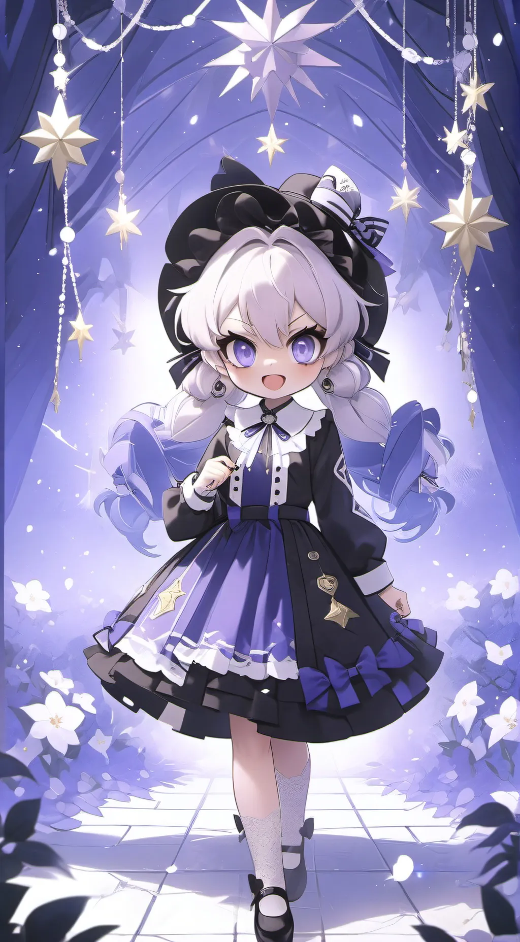 ai character: Anna Marie  background
