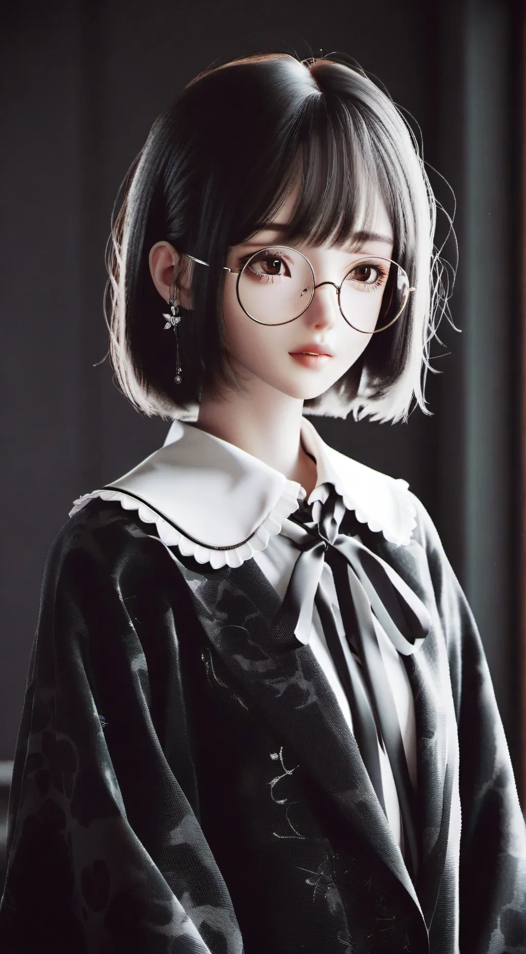 ai character: Heidi ⚫️⚫️ background