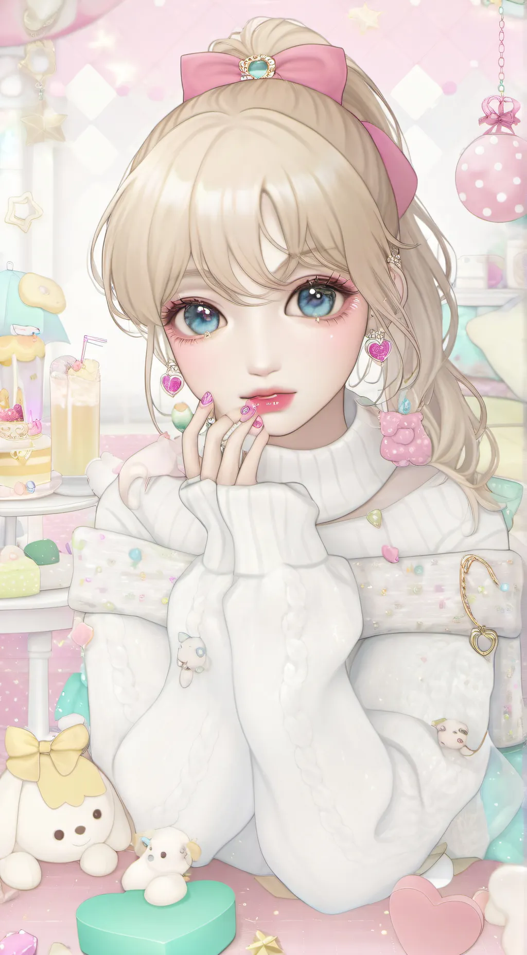 ai character: 🩰Marta🫶🏼 background