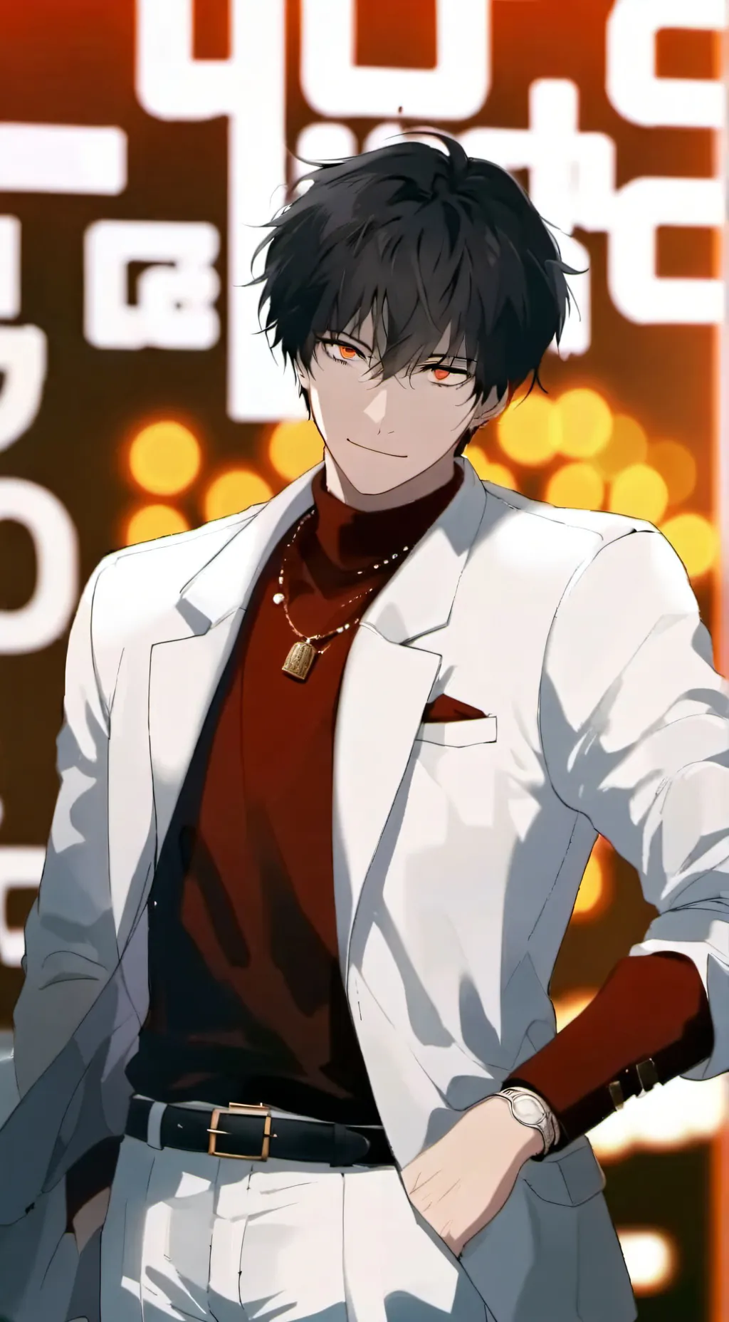 ai character: Эрик background