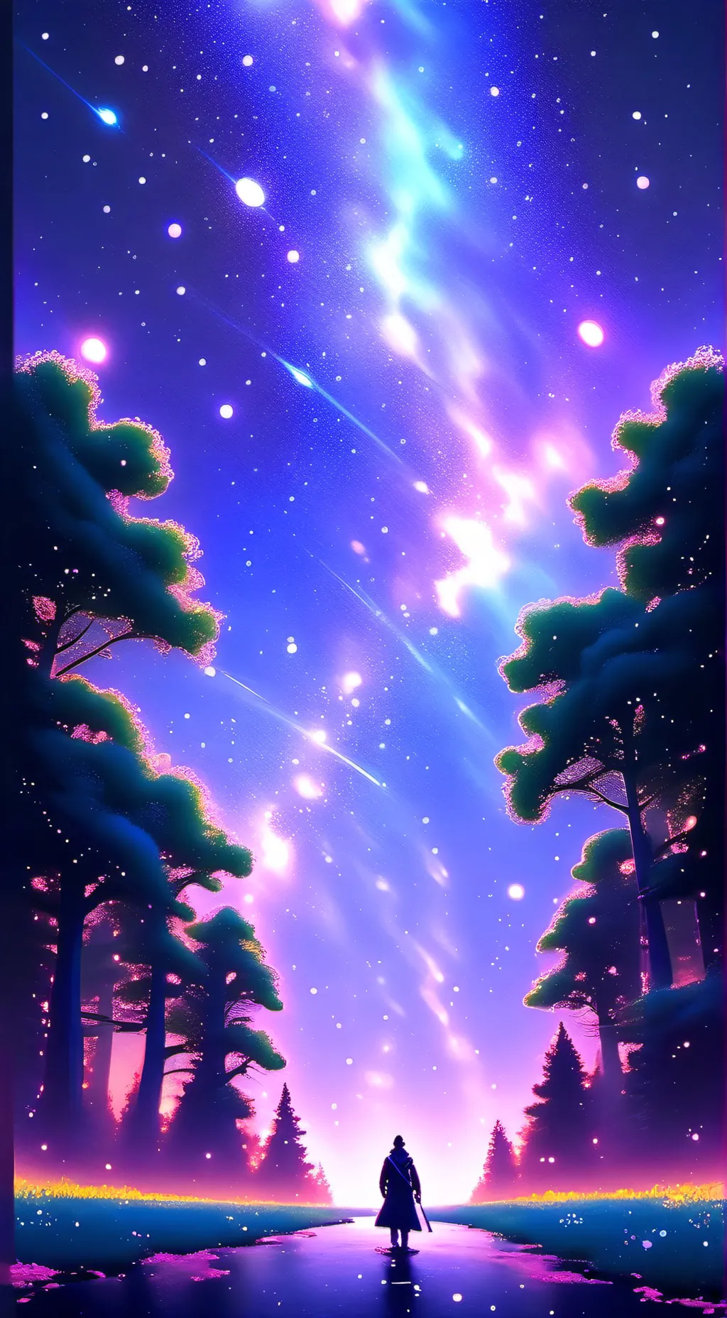 ai character: тень ночи background