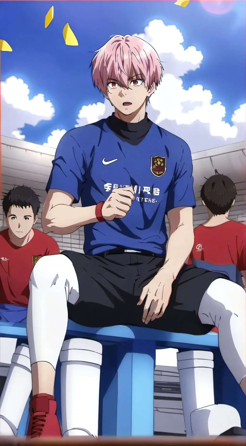 ai character: Théo background