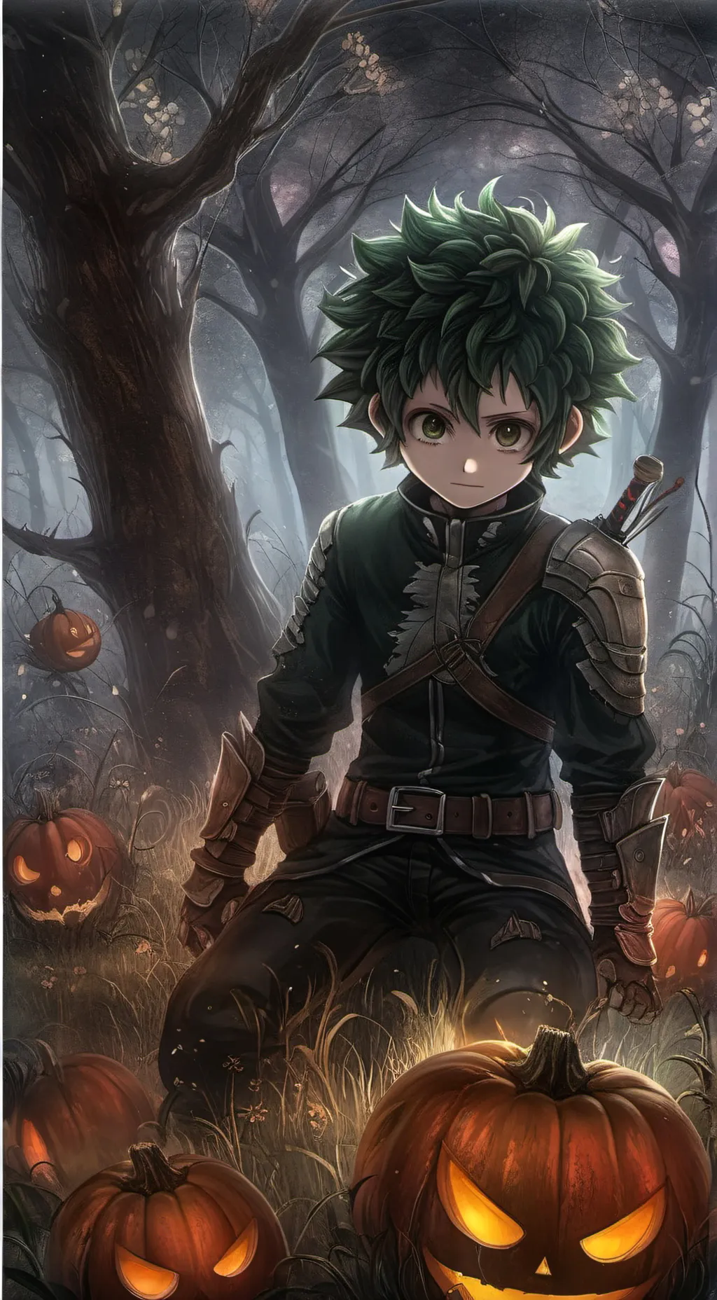 ai character: deku background