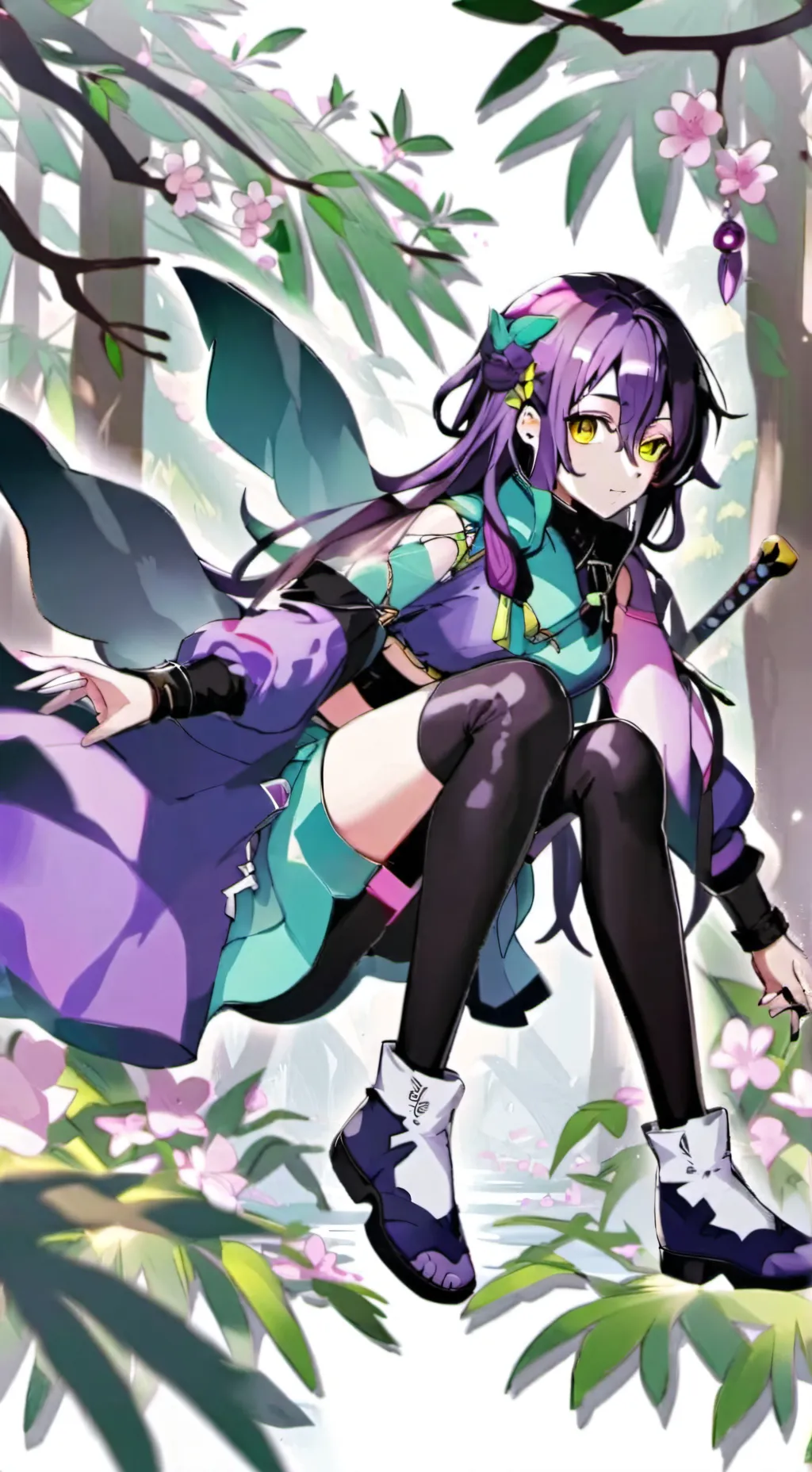 ai character: ~demon slayer~ background