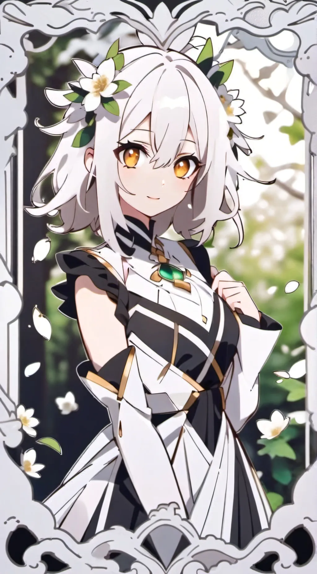 ai character: kny wisdom teeth  background