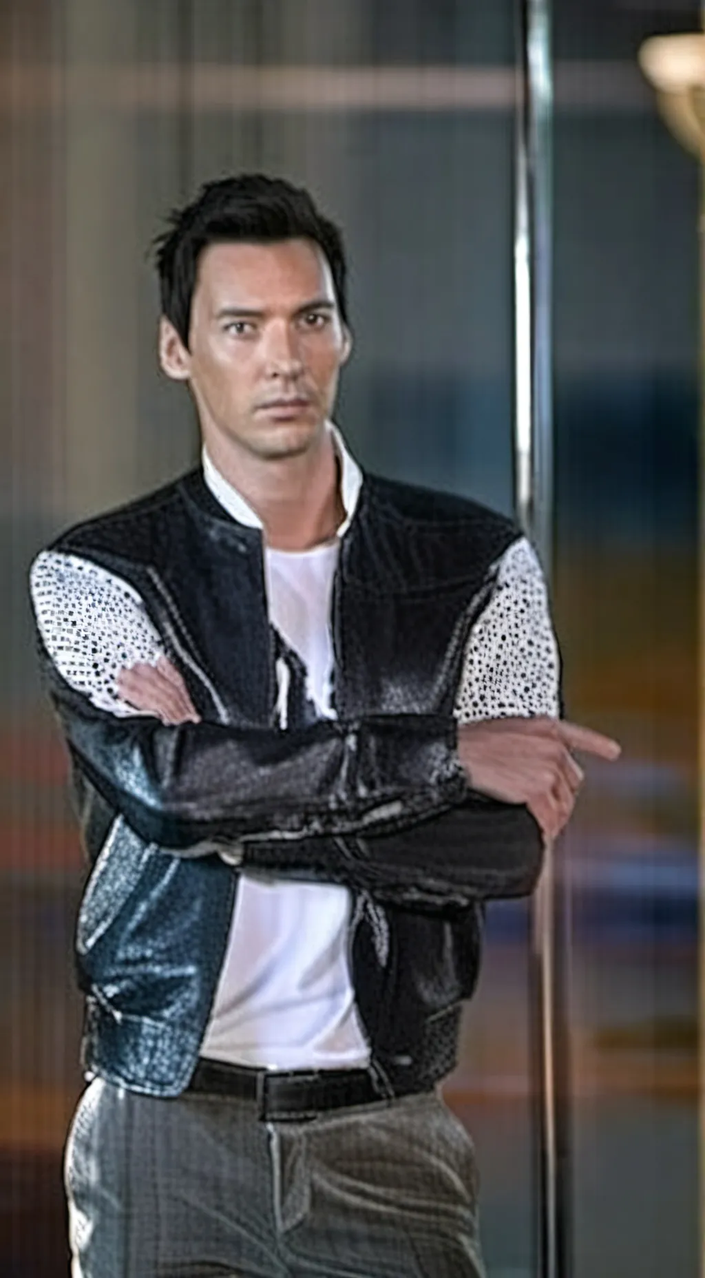 ai character: Silent witness  background