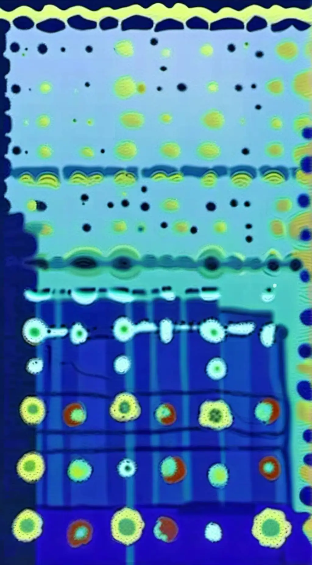 ai character: frutas background