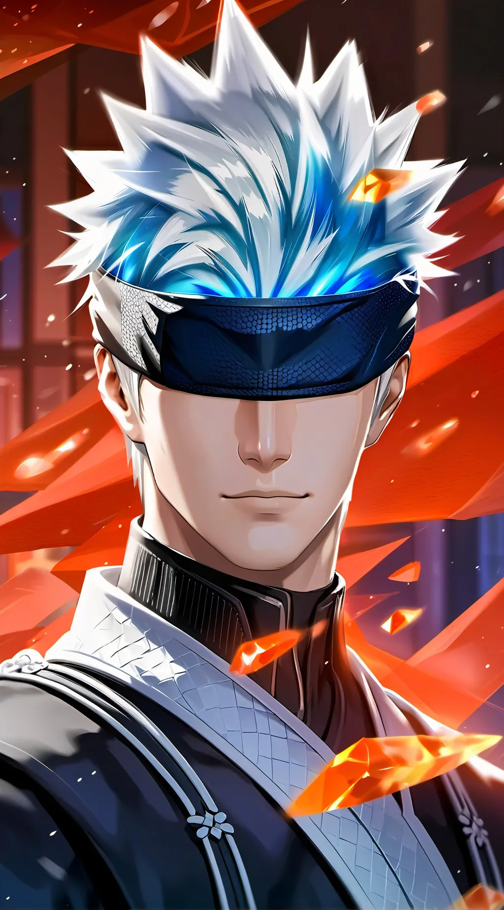 ai character: Satoru Gojo background