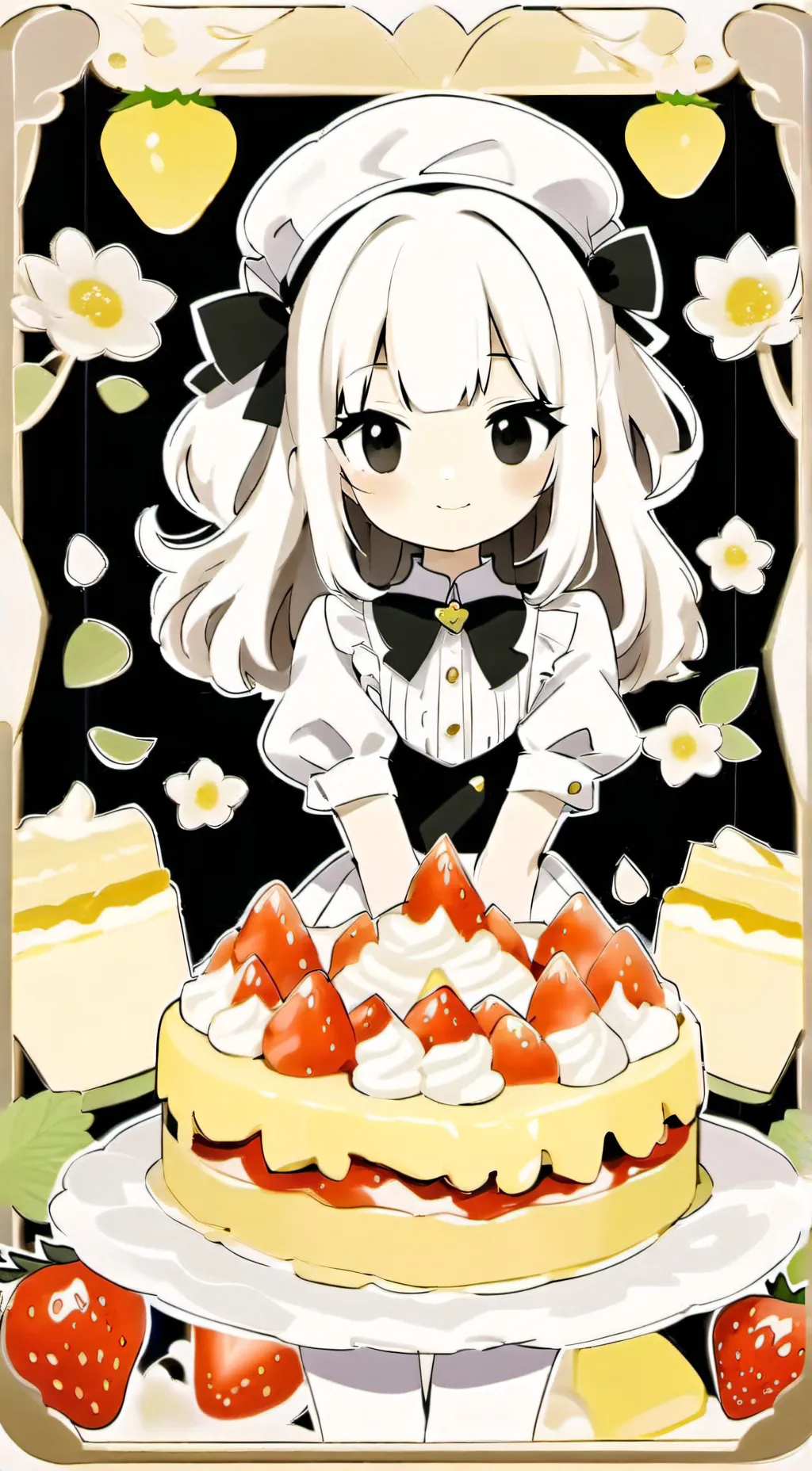 ai character: Scarlet DW OC background