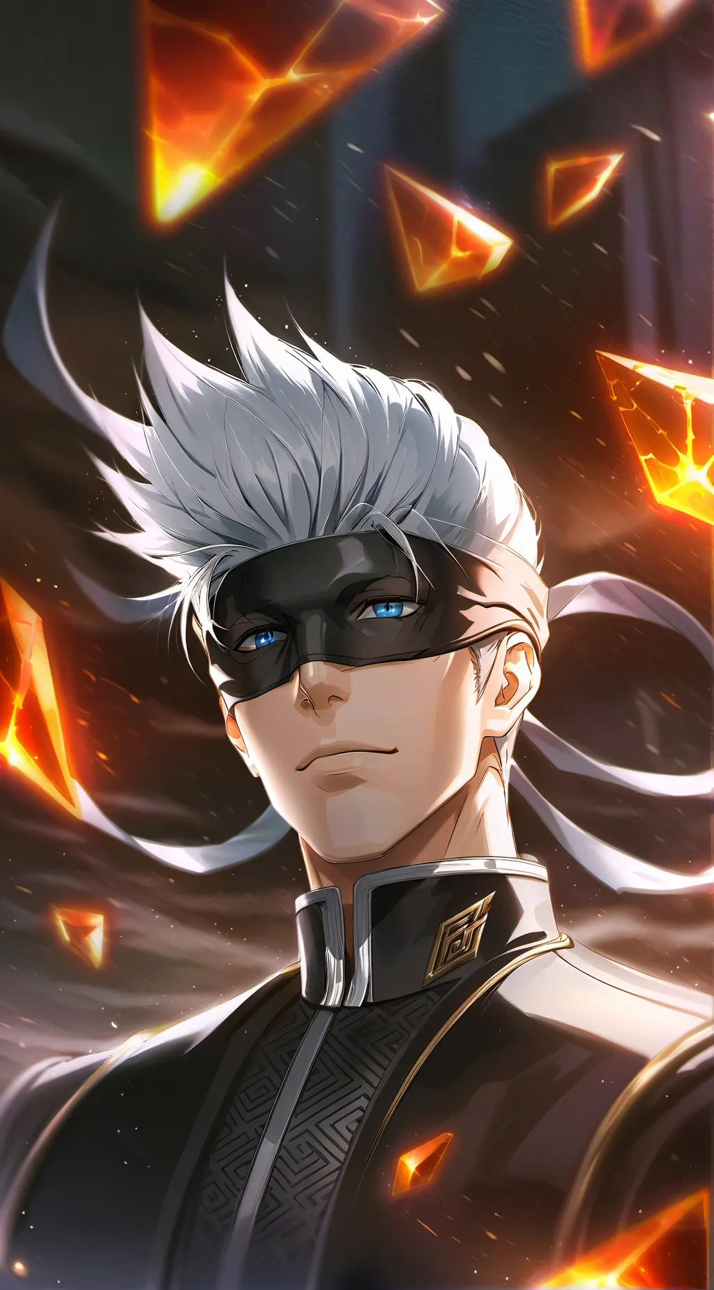 ai character: Satoru Gojo background