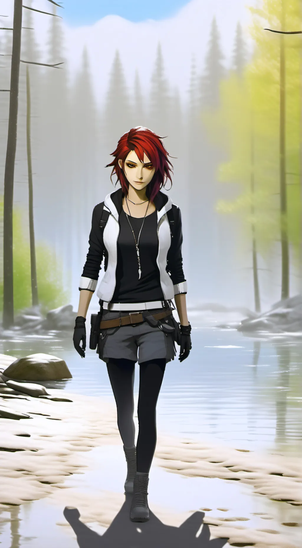 ai character: Hailey background