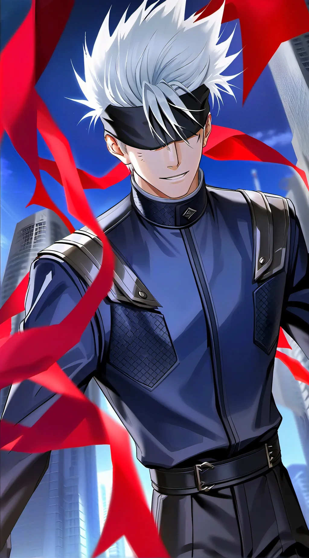 ai character: Gojo Satoru background