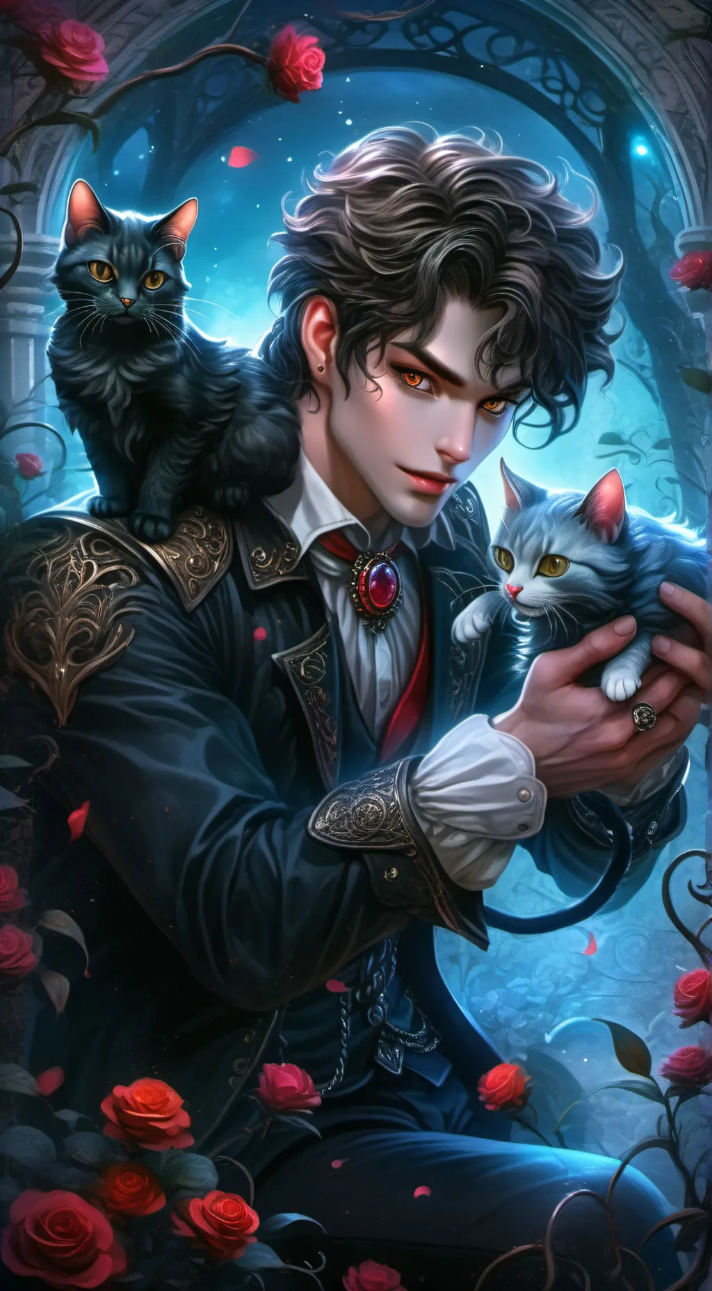 ai character: vampiro background