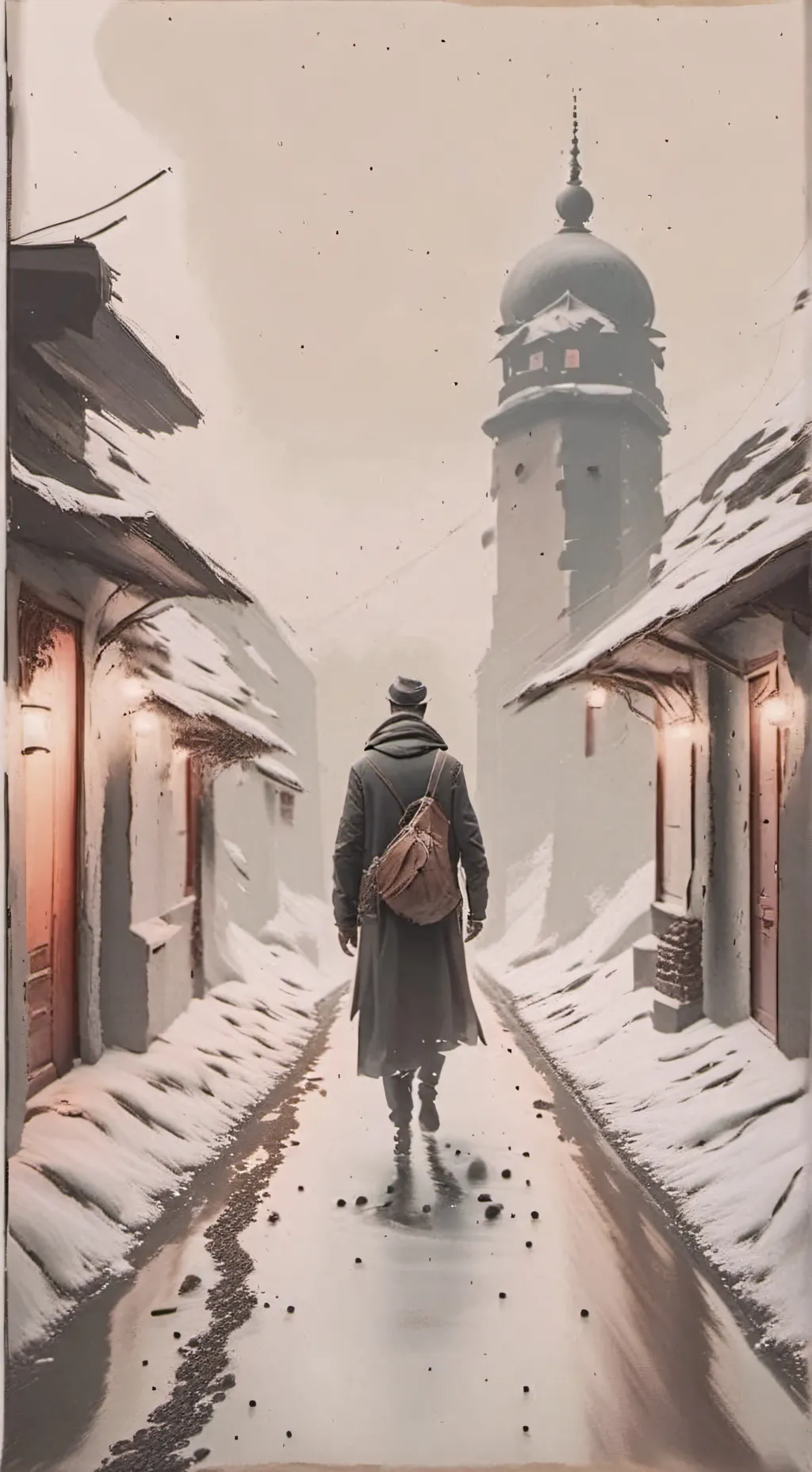 ai character: 60 seconds street background