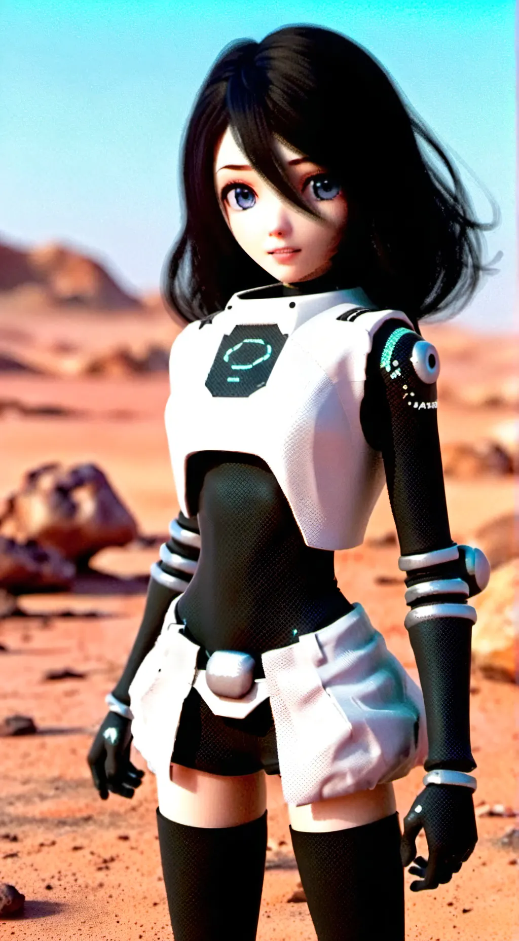 ai character: avana vocaloid background