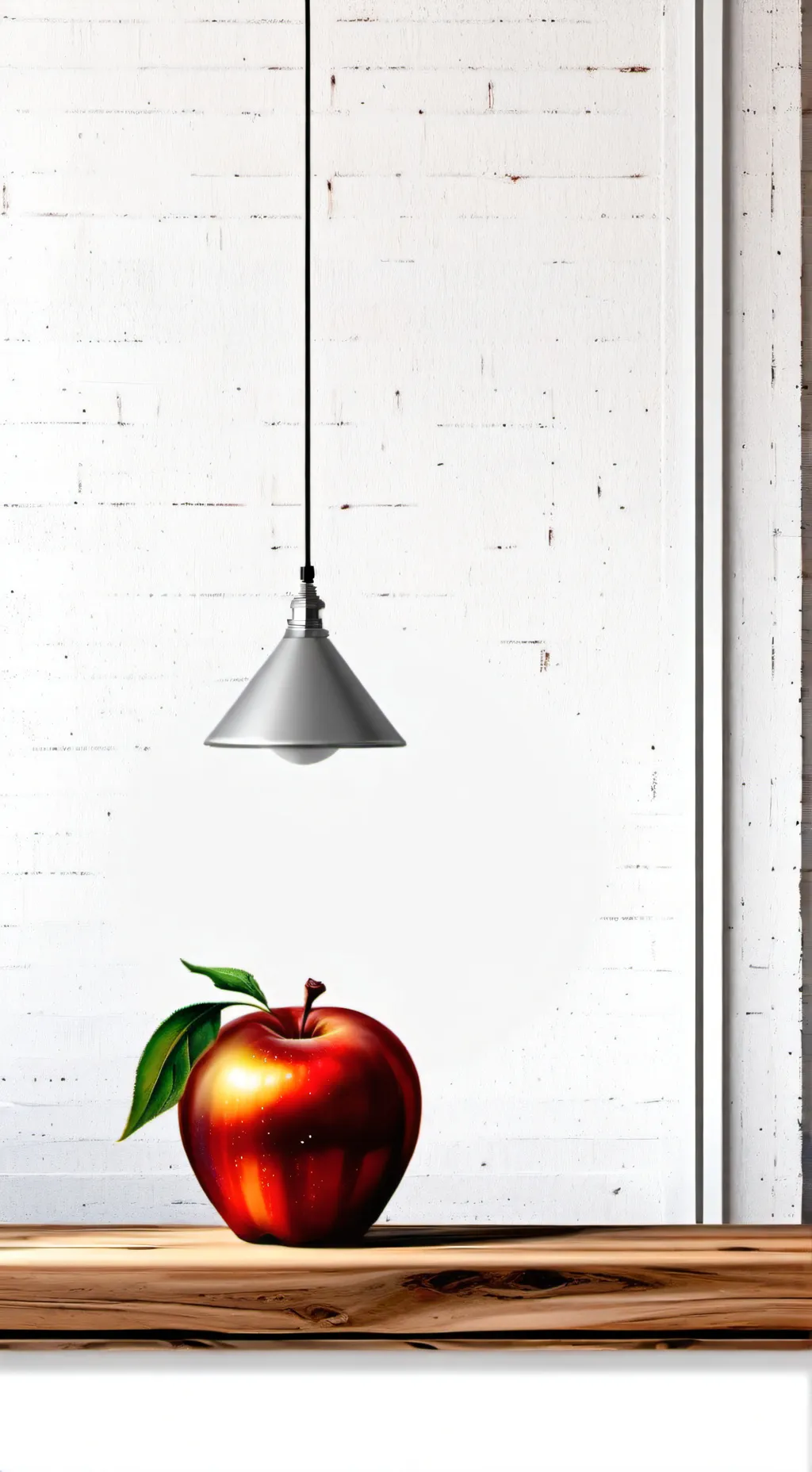 ai character: Apple background