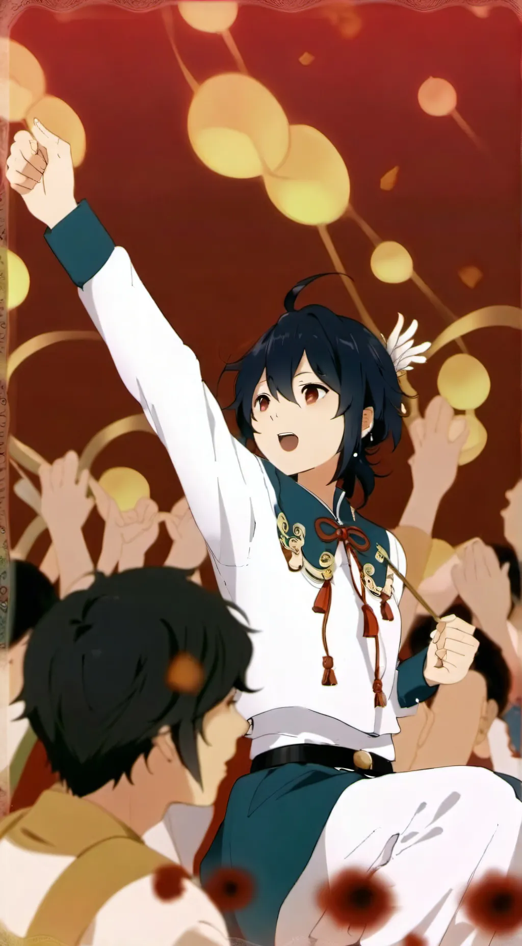 ai character: Саша background