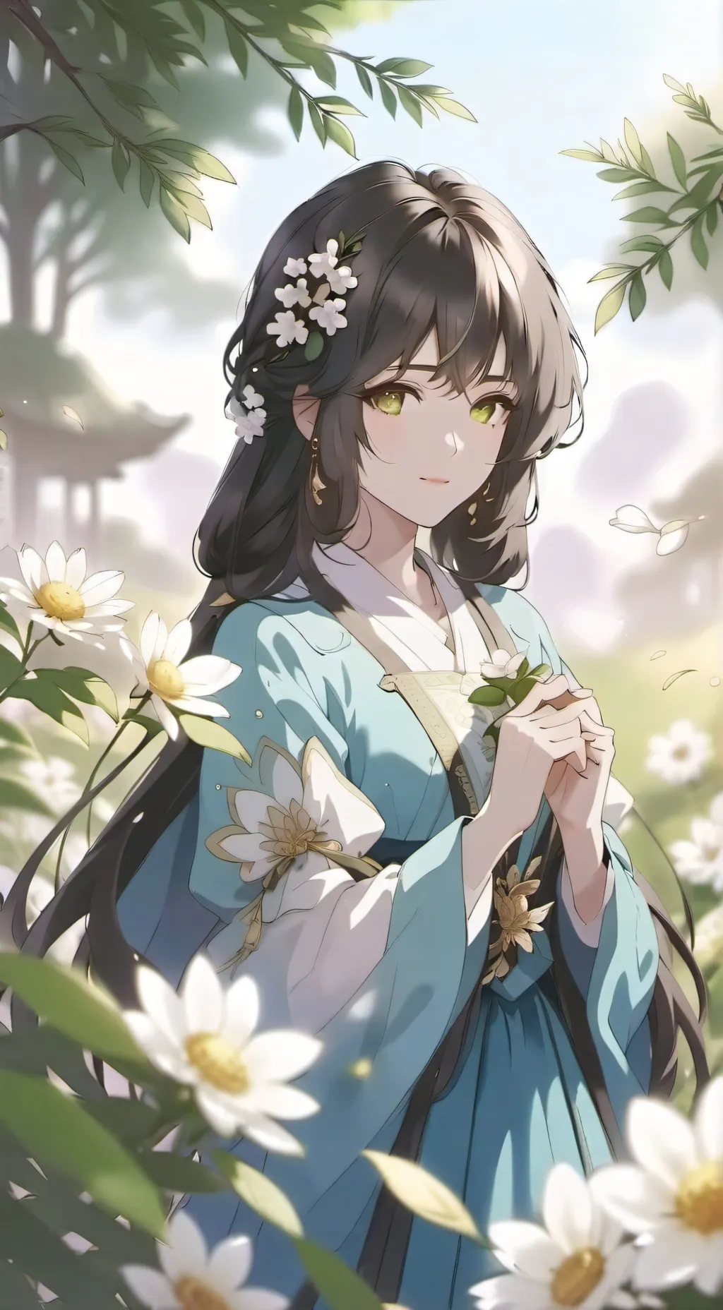 ai character: Dandy x astro background