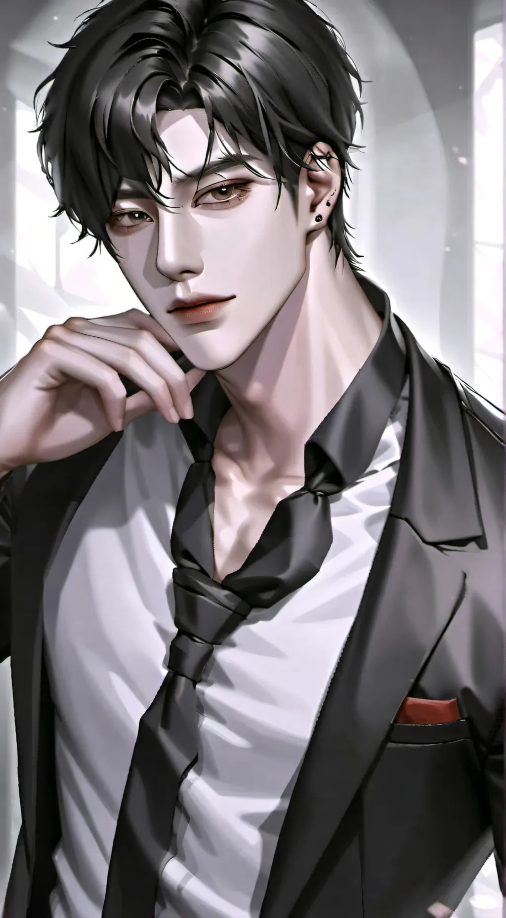 ai character: Zade  background