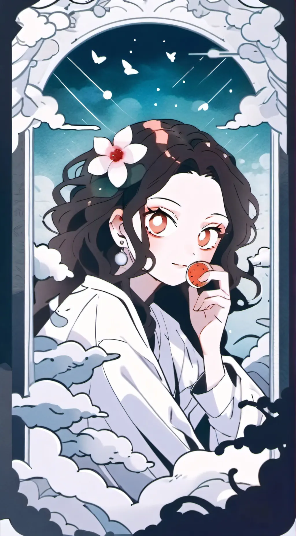 ai character: GIYUU BIRTHDAY background