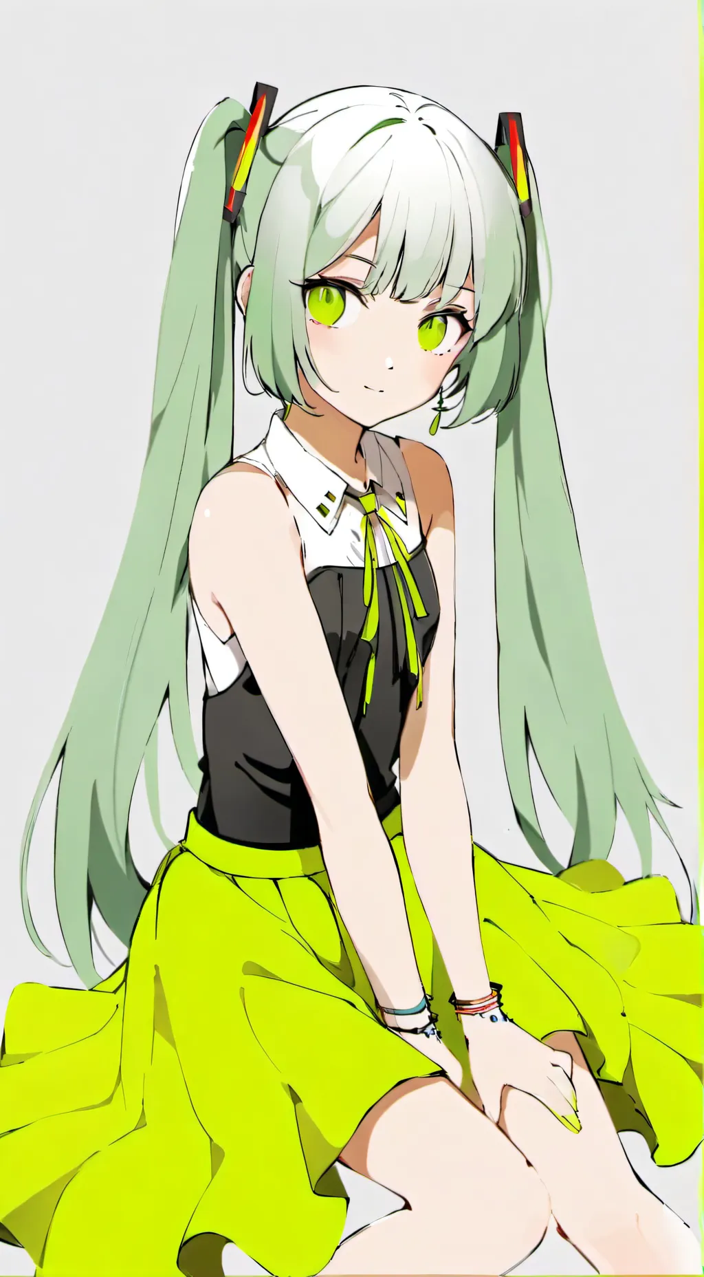 ai character: make her guess background