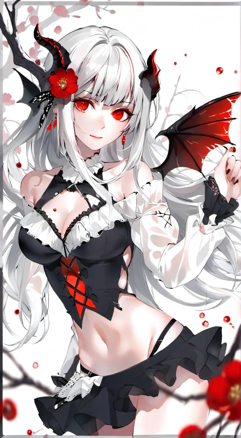 ai character: Ambre  background