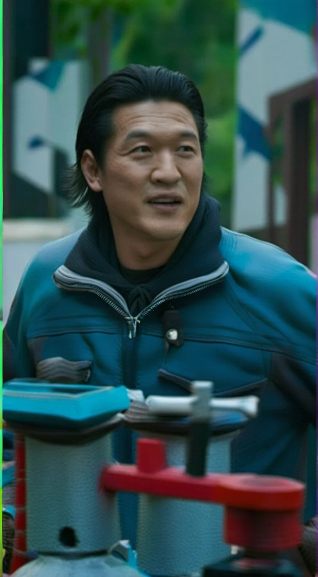 ai character: Jang deok-su  background