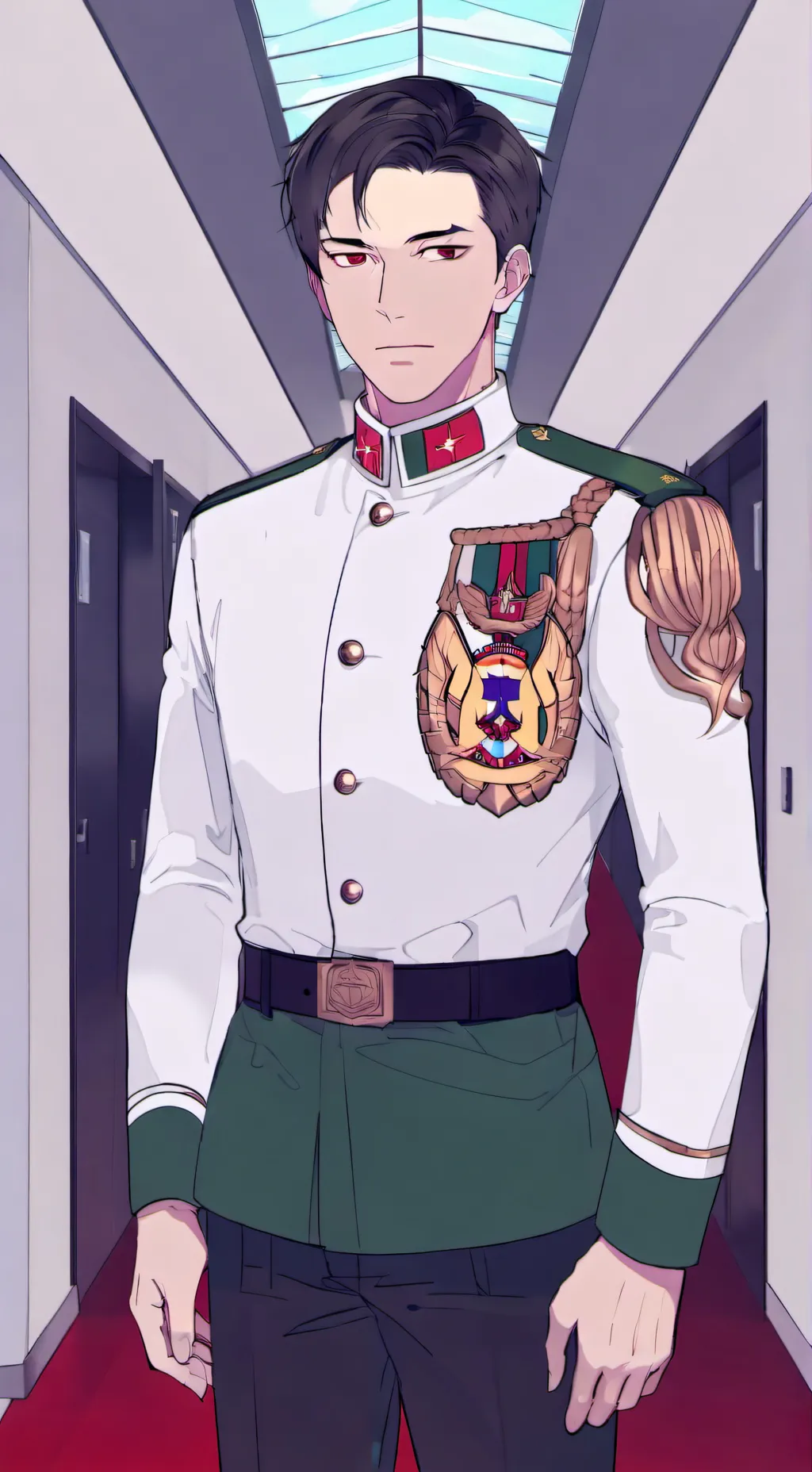 ai character: старшина background