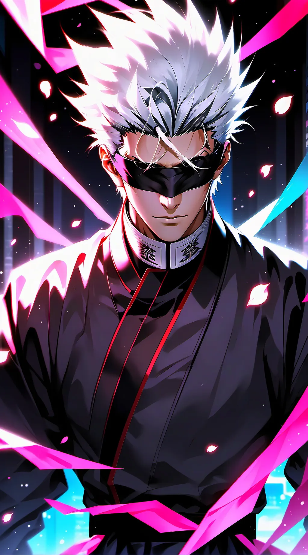 ai character: Gojo Satoru background