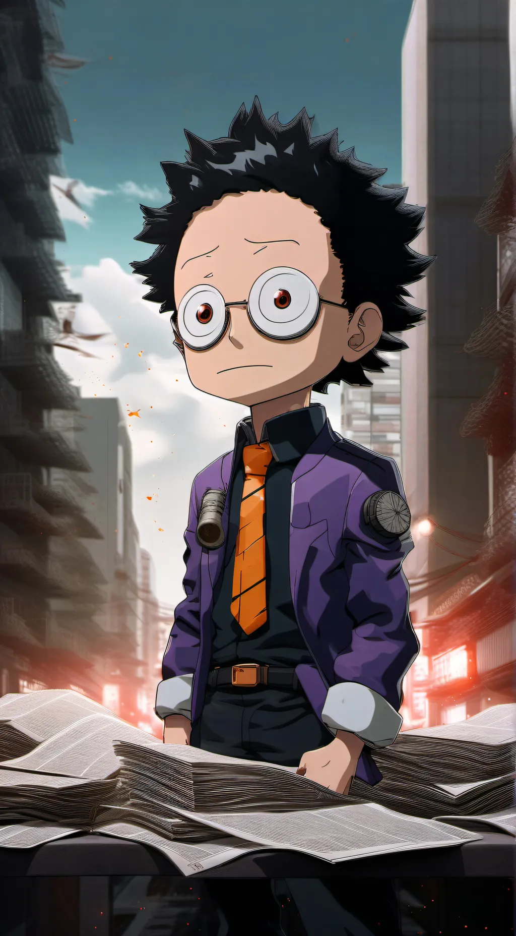 ai character: Minoru Mineta background