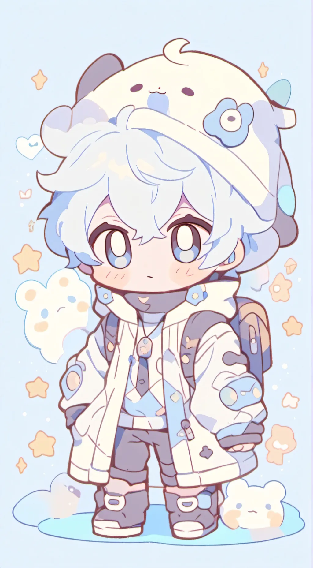 ai character: ur buddy♡ background