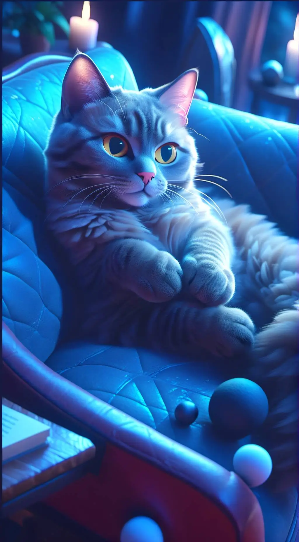 ai character: Lynx background