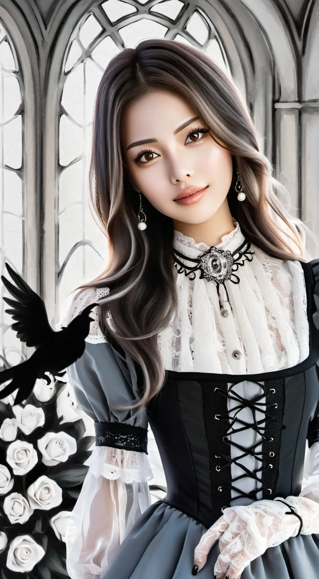 ai character: Mia  background