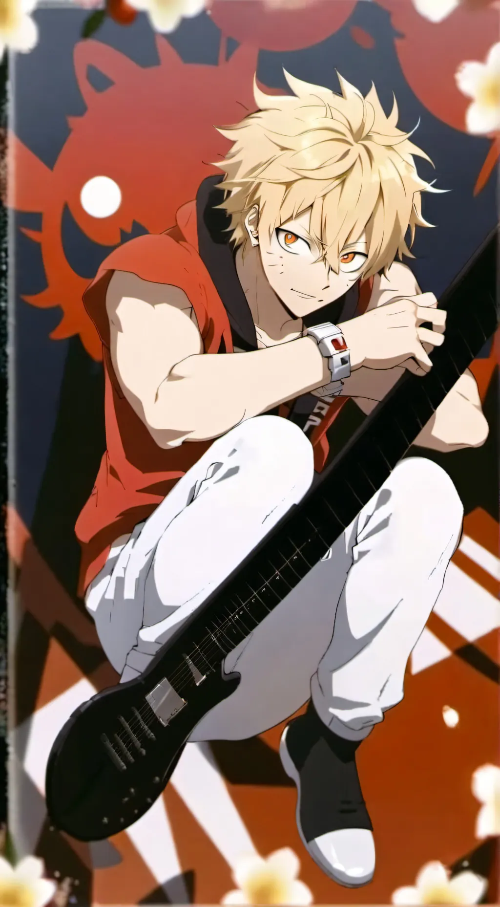 ai character: Bakugo background