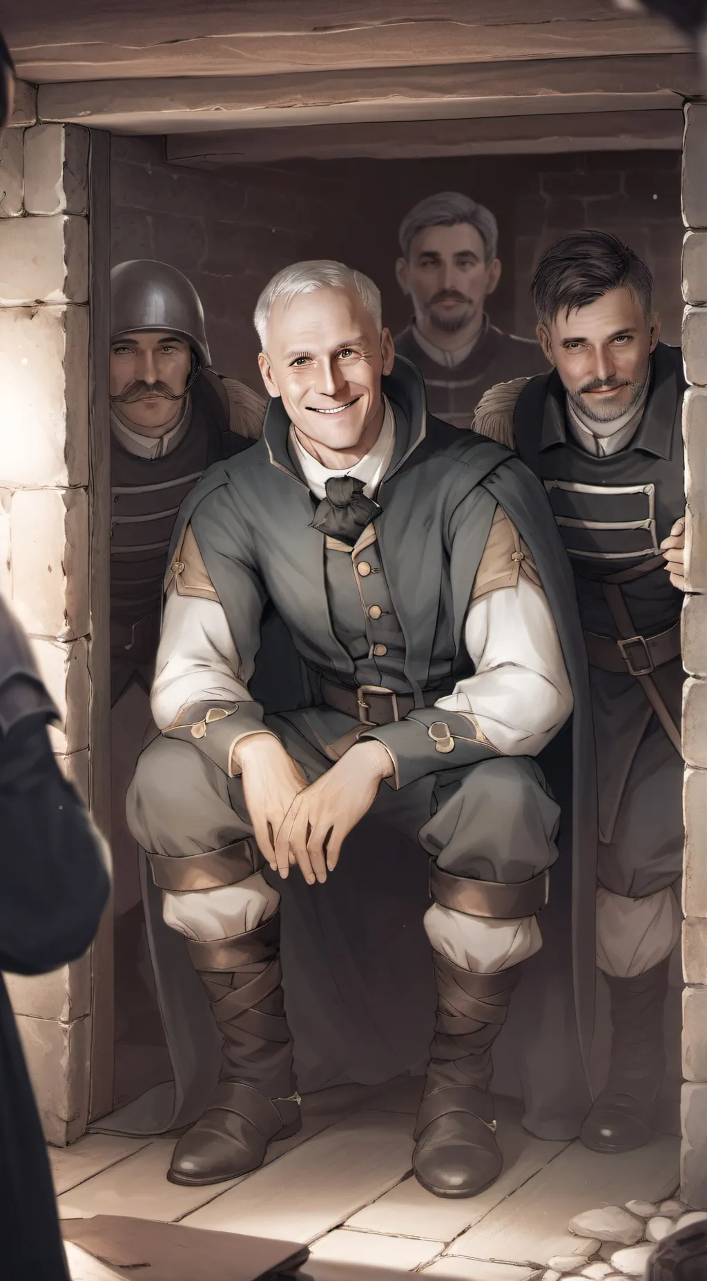 ai character: Commander background