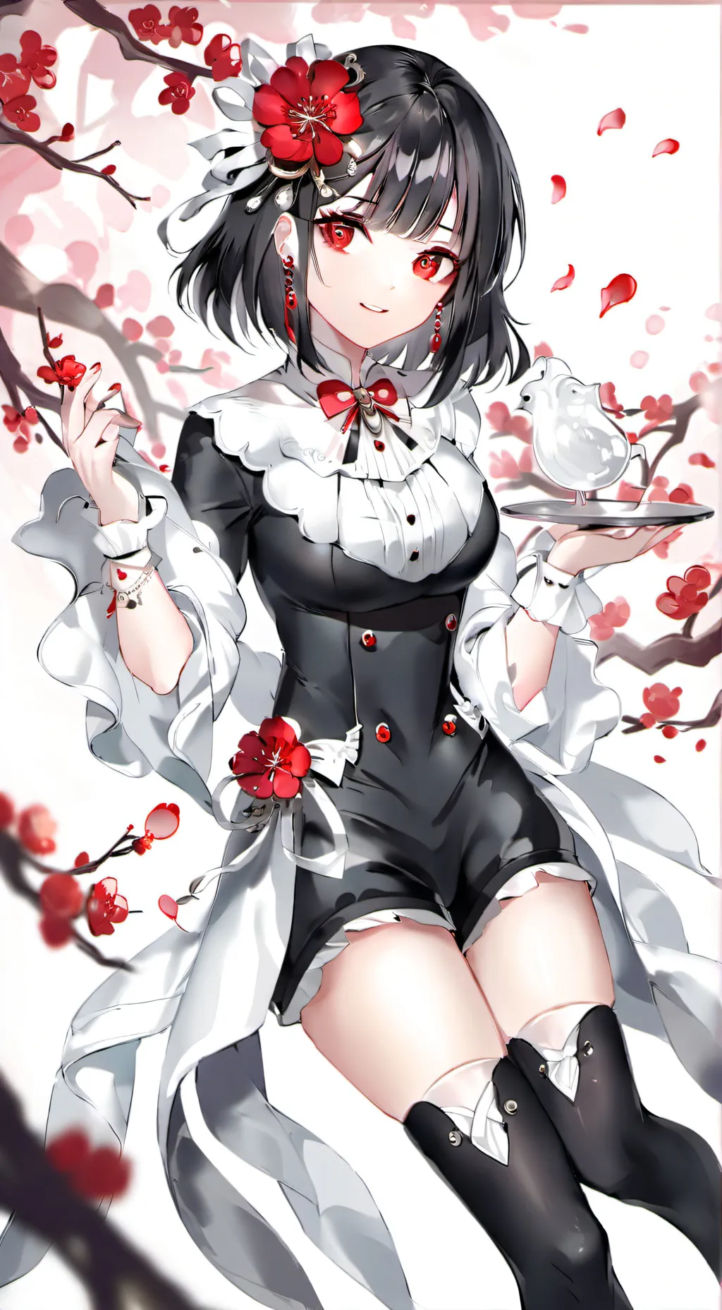 ai character: Anime background