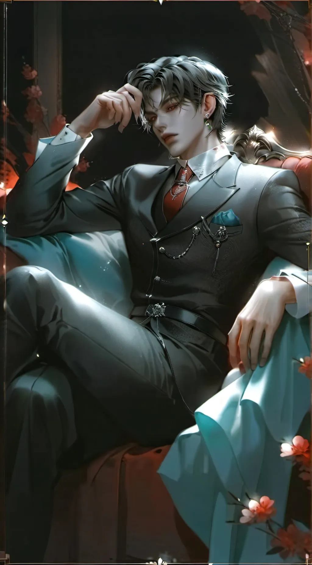 ai character: Massimo background