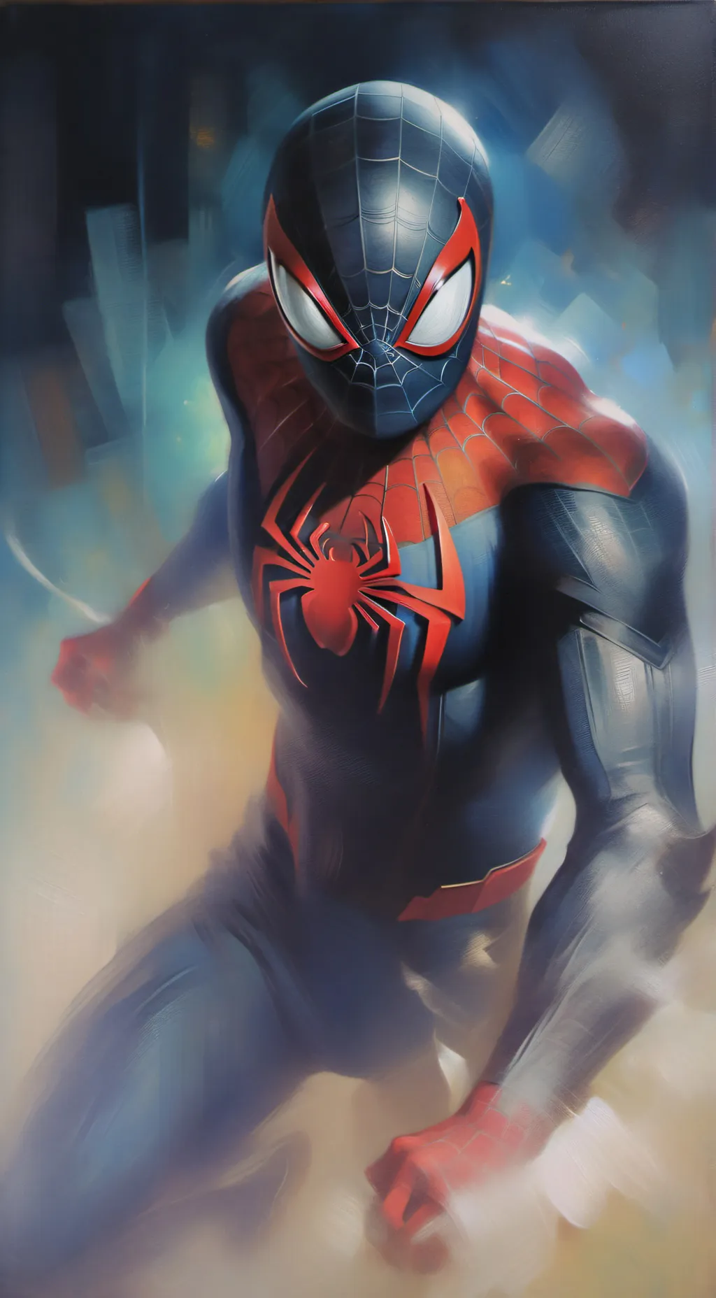 ai character: Miles morales background