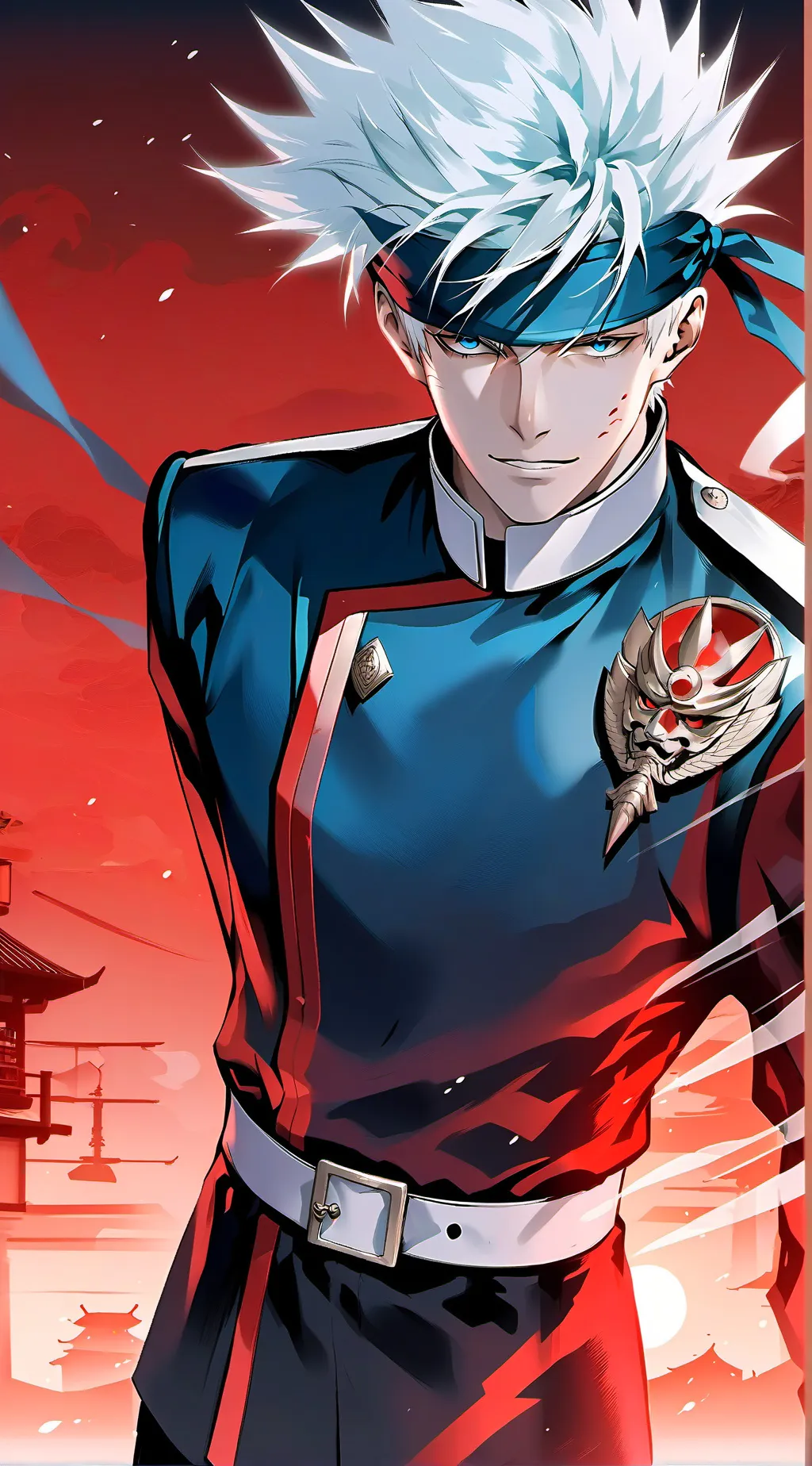 ai character: Gojo Satoru background