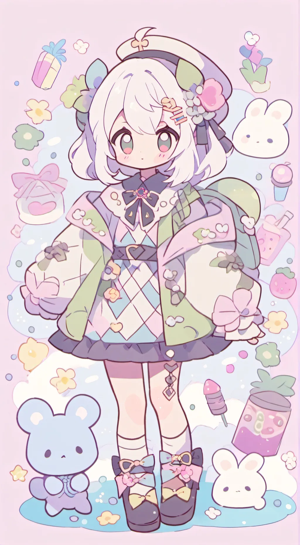 ai character: hermana 😆 background