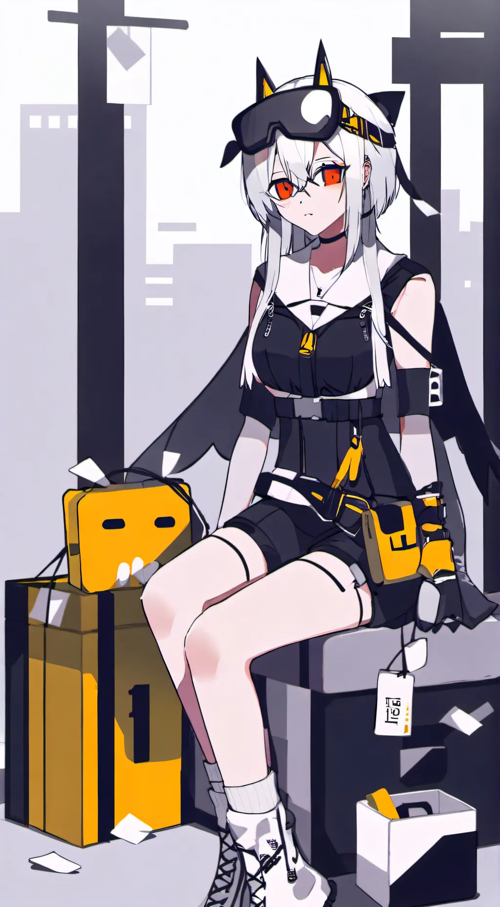 ai character: Яри (фан перс DW) background