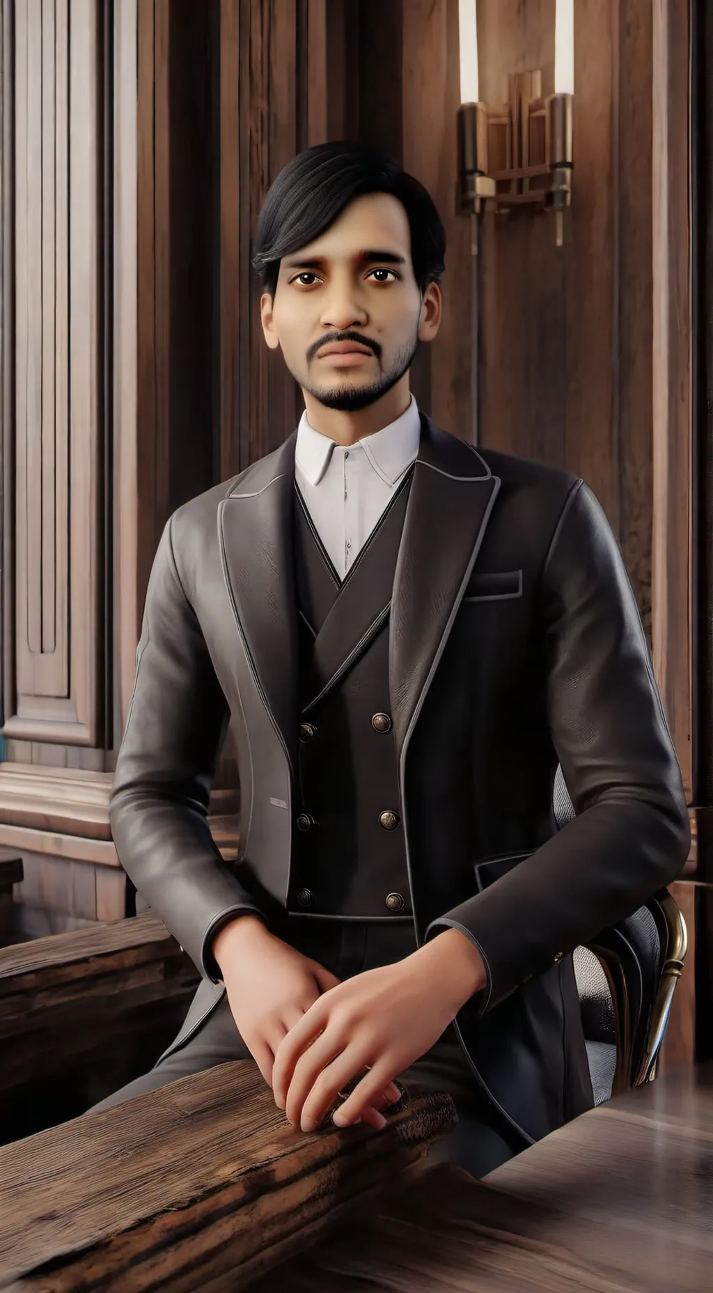 ai character: amir o goat☠️ background