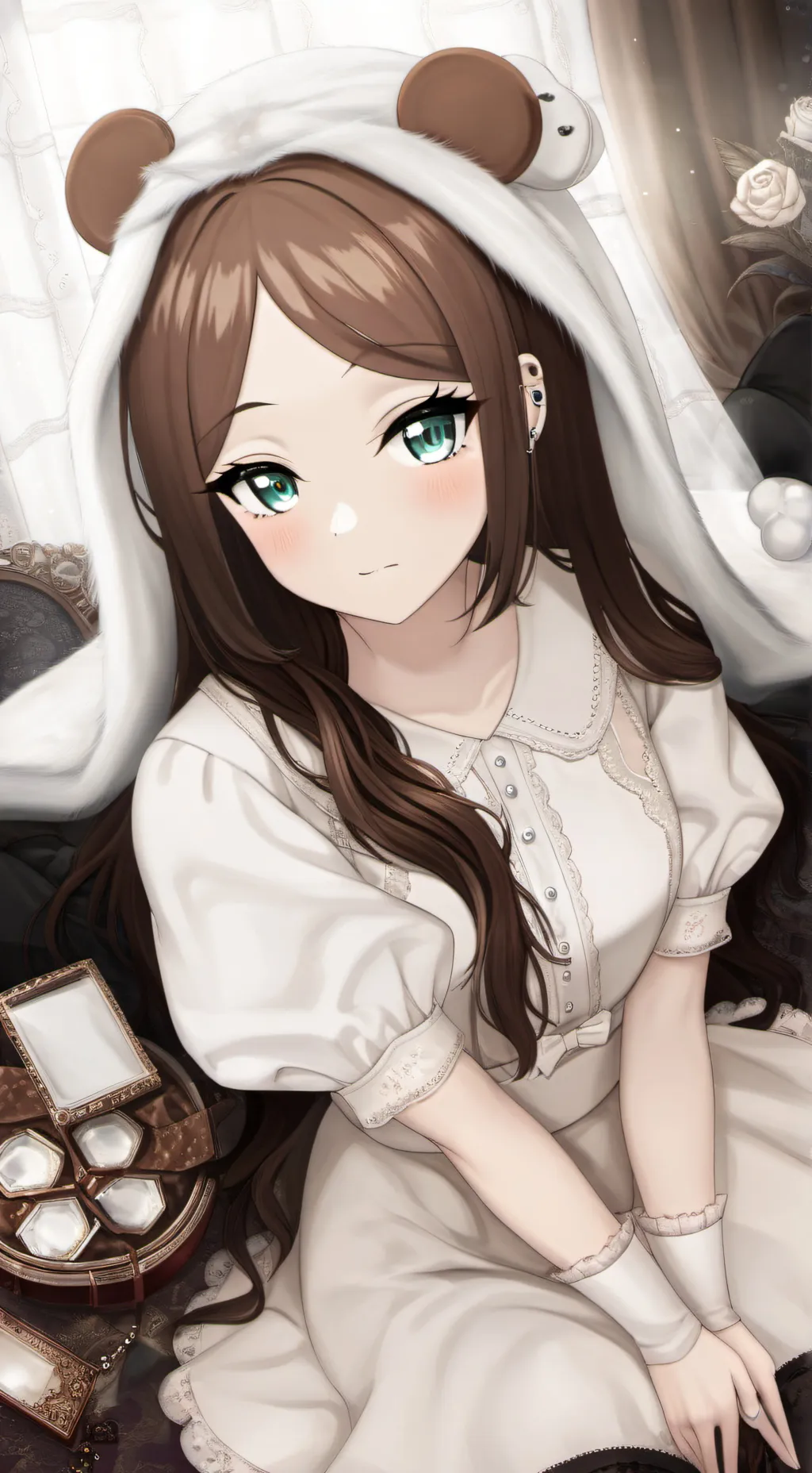 ai character: vampire roomate  background