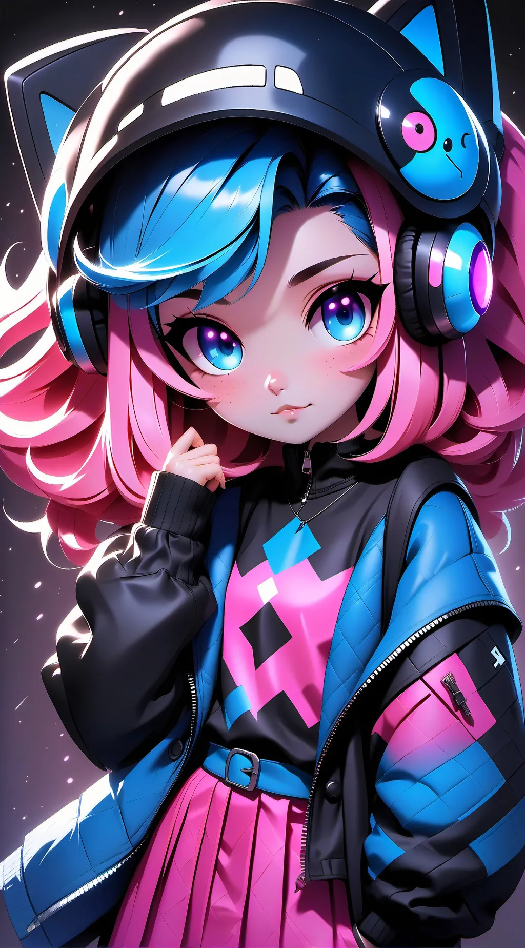 ai character: back now background