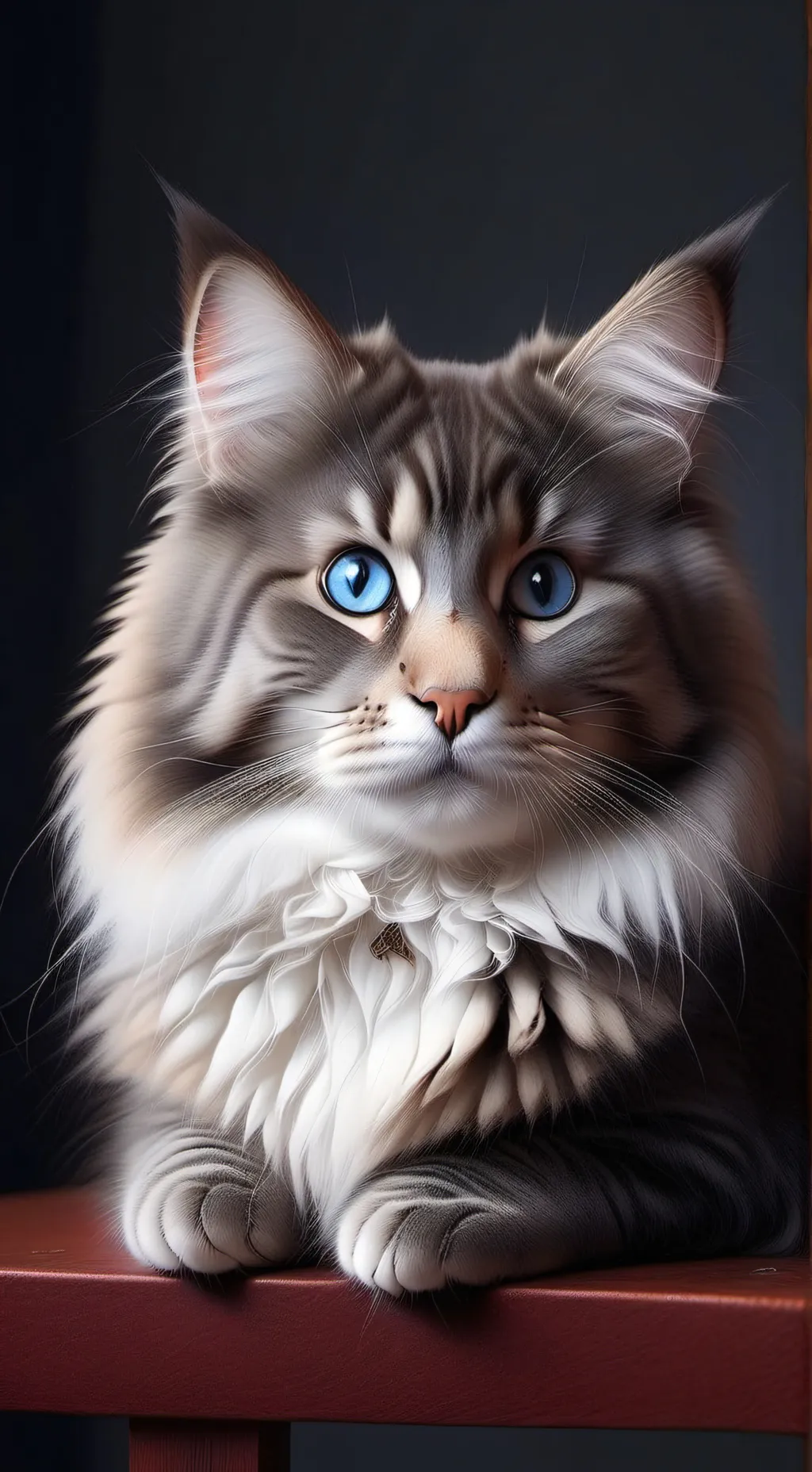 ai character: cat background