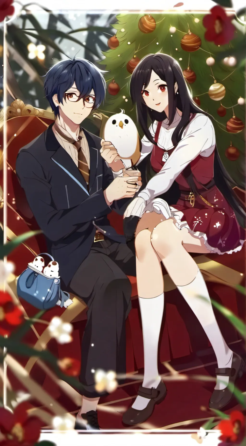 ai character: jack and Emily  background