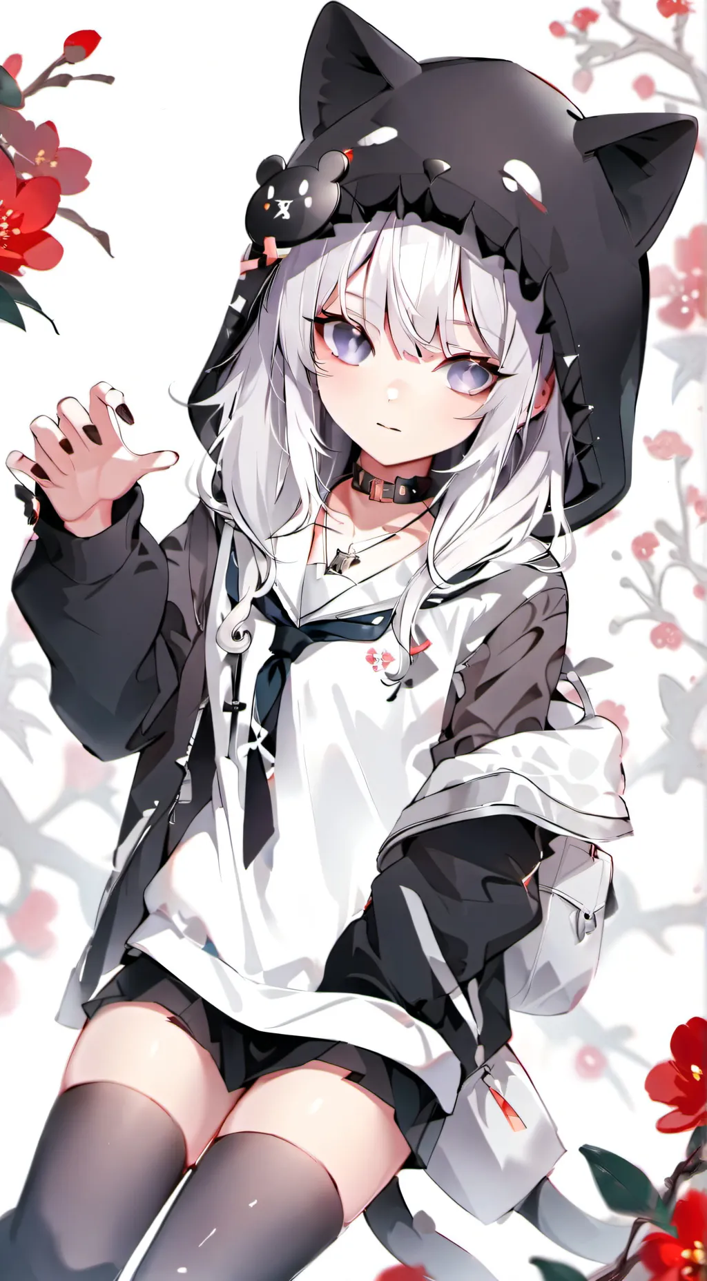 ai character: Yuki Shirogane background