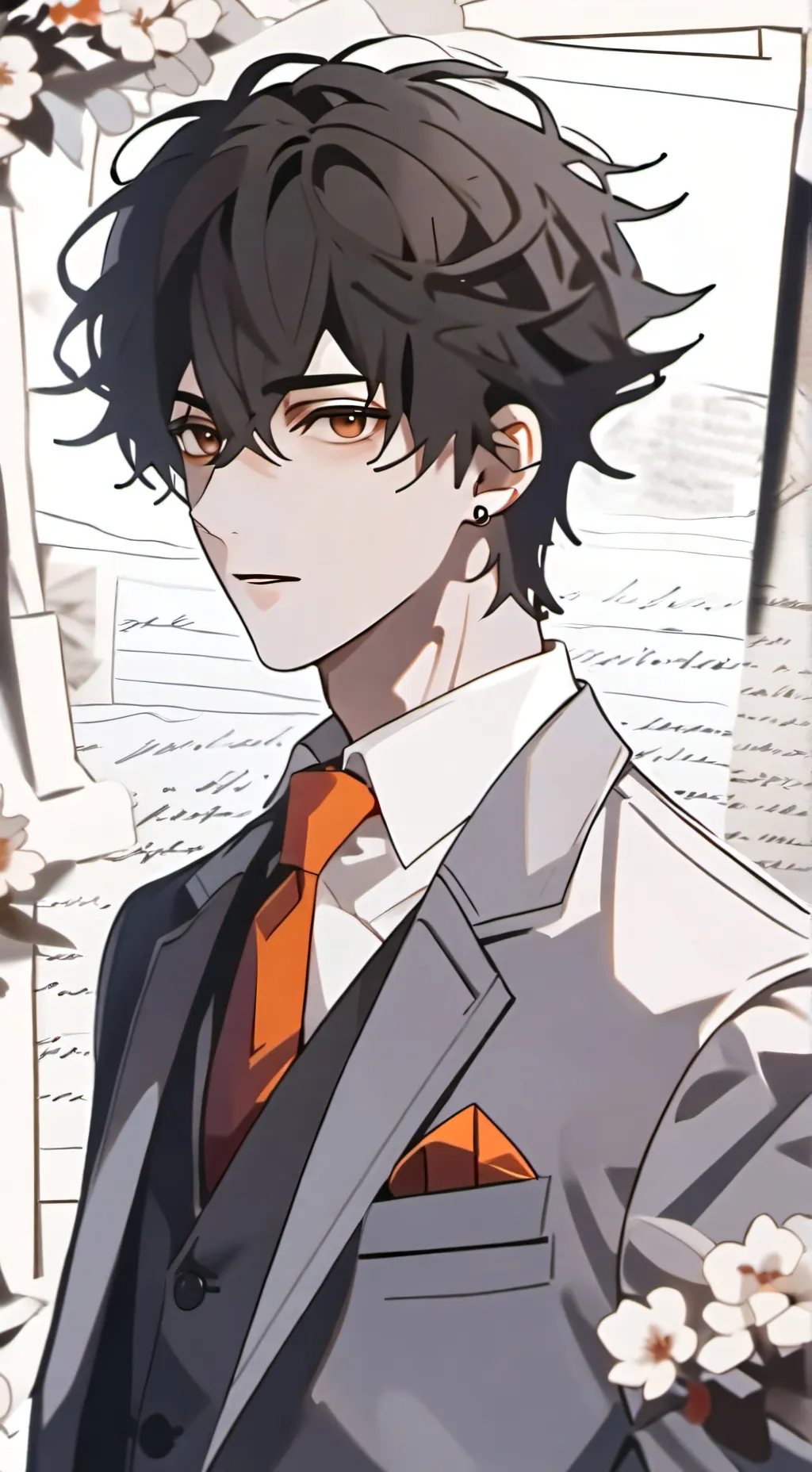 ai character: Zane  background